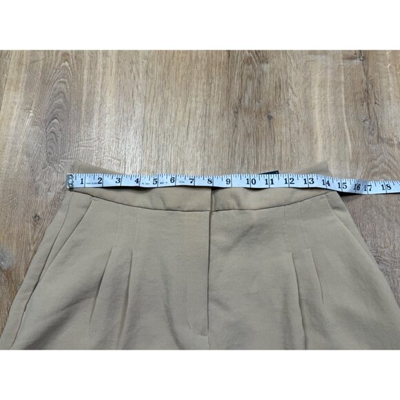 Express Womens Beige Tan Super High-Rise Trousers 8L NWT - Picture 8 of 9